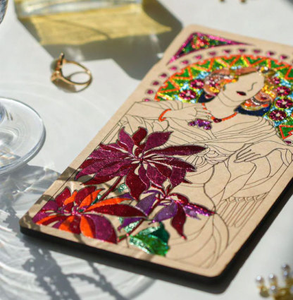 DIY Foil Art Coloring Kit for Adults & Kids