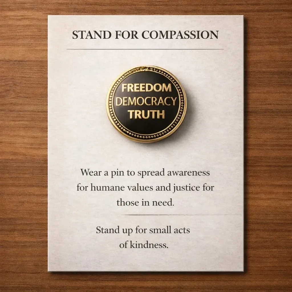 Stand for Compassion - "Be Good" & "Ice Out" Pins