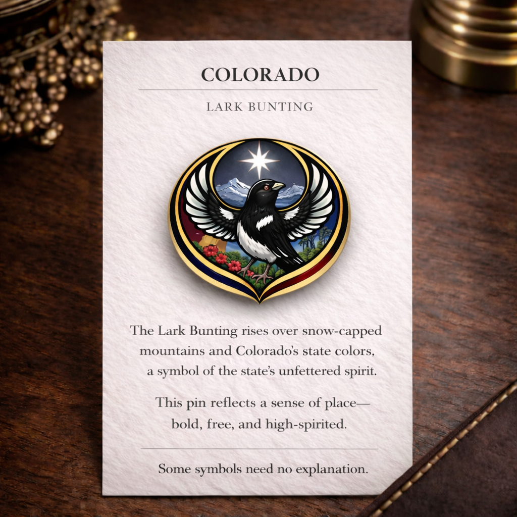 State Bird Pins Collection