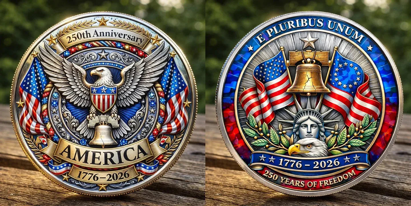 🏆New Year 60% OFF- U.S 250th Anniversary Commemorative Coin