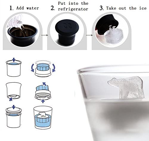 Polar Bear And Penguin Shape Ice Cube Molds (BUY 2 GET FREE SHIPPING)