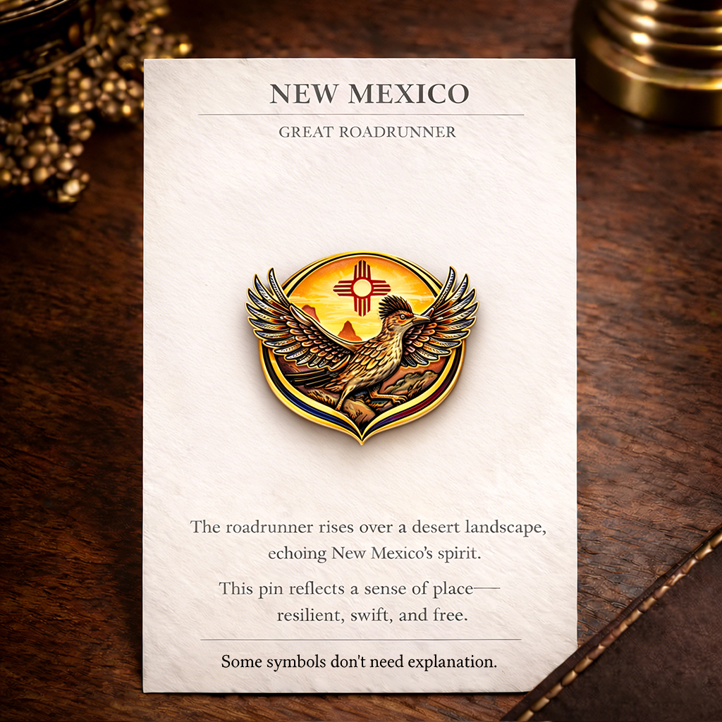 State Bird Pins Collection