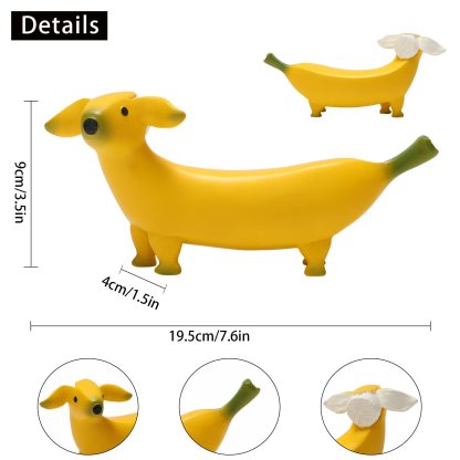 ❤️Spring Hot Sale 48% OFF - Cute Banana Dog Garden Statues