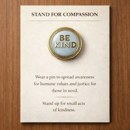 Stand for Compassion - "Be Good" & "Ice Out" Pins