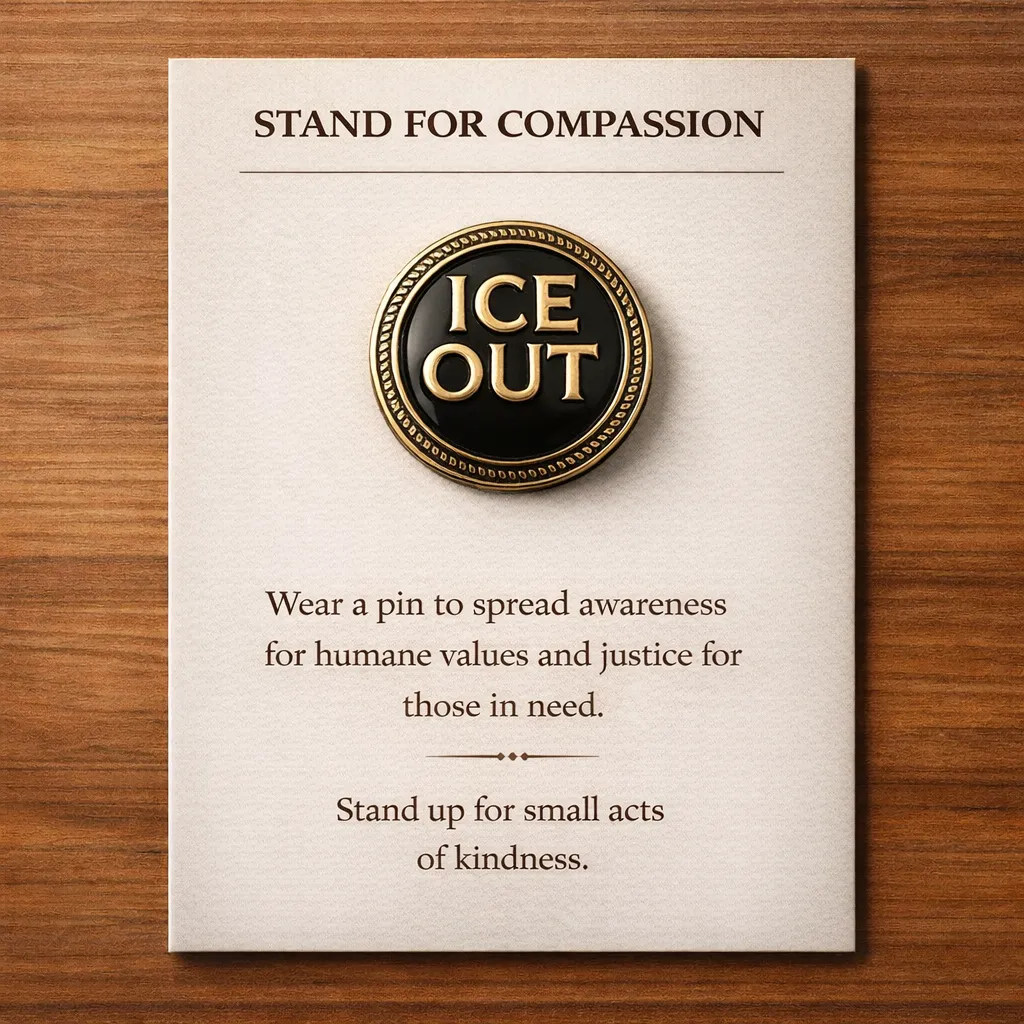 Stand for Compassion - "Be Good" & "Ice Out" Pins
