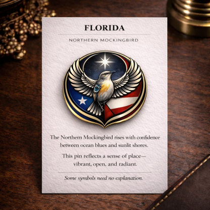 State Bird Pins Collection