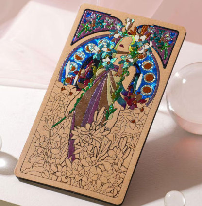 DIY Foil Art Coloring Kit for Adults & Kids