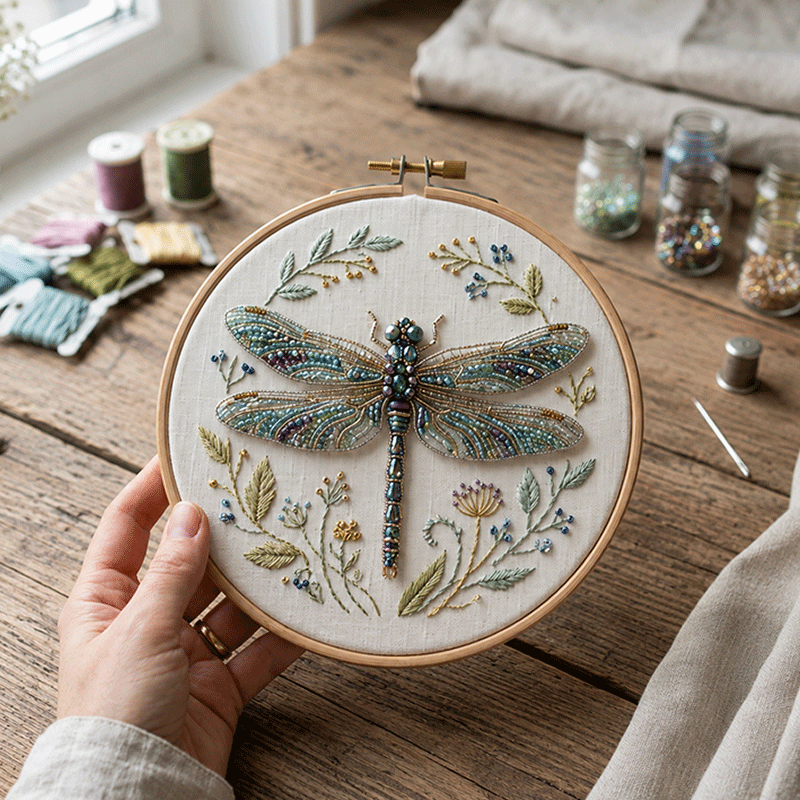 🪡DIY Bead Embroidery Kit