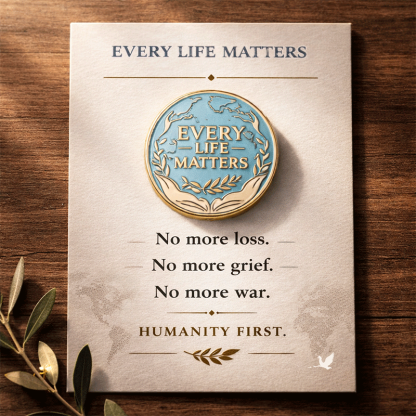 Badge for Advocating Peace and Opposing War