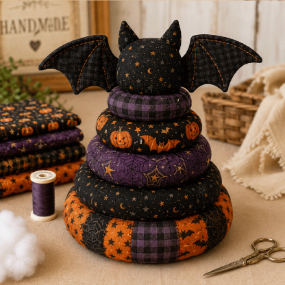 🎃 DIY Halloween Patchwork Sewing Kit