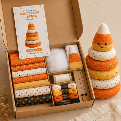 🎃 DIY Halloween Patchwork Sewing Kit