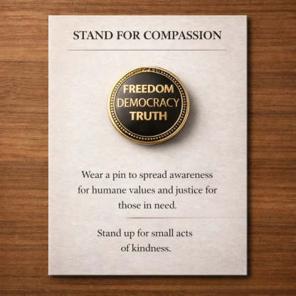 Stand for Compassion - "Be Good" & "Ice Out" Pins
