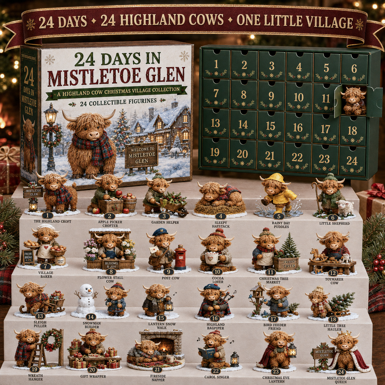⏰Limited Stock 50% OFF - 🎄🐶 2026 French Bulldog Advent Calendar – 24 Days of Frenchie Mischief(📦Buy 2 Free Shipping)