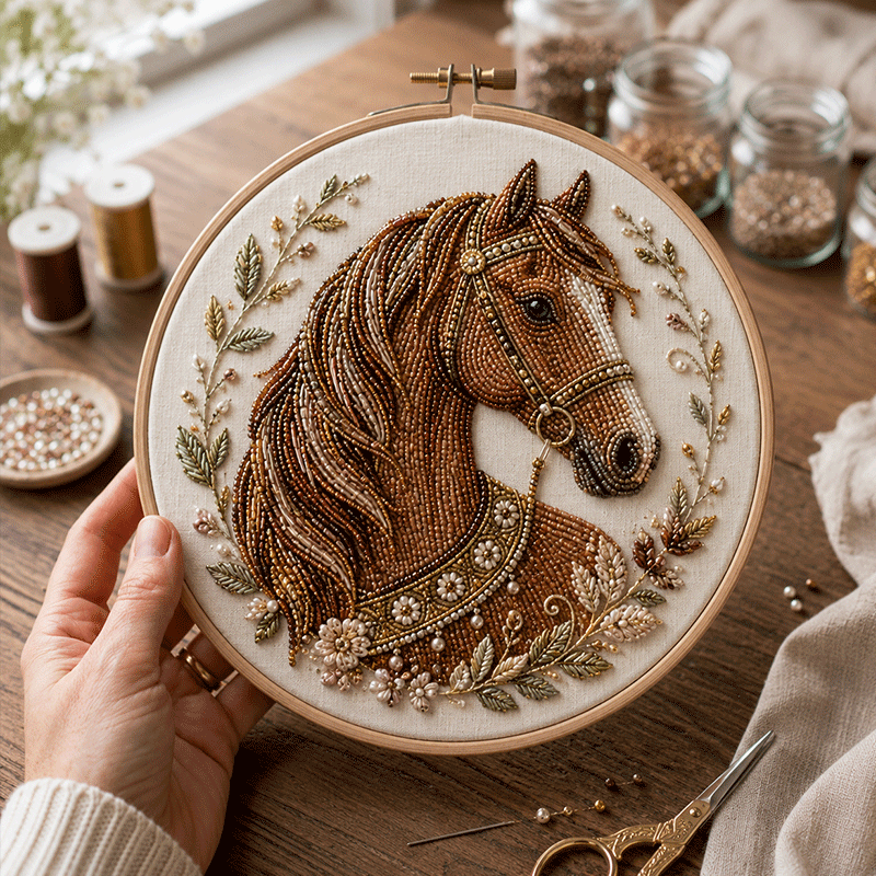 🪡DIY Bead Embroidery Kit