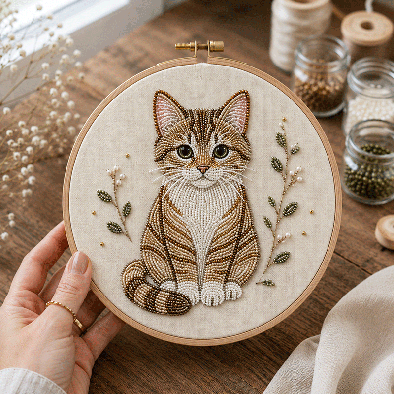 🪡DIY Bead Embroidery Kit