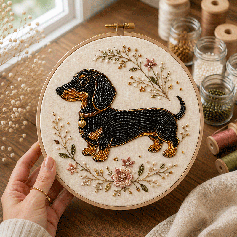 🪡DIY Bead Embroidery Kit