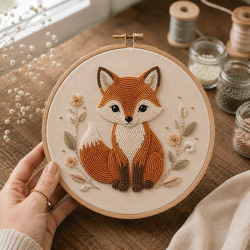 🪡DIY Bead Embroidery Kit