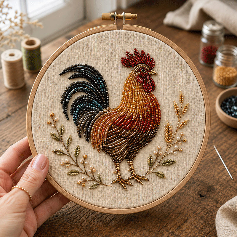 🪡DIY Bead Embroidery Kit