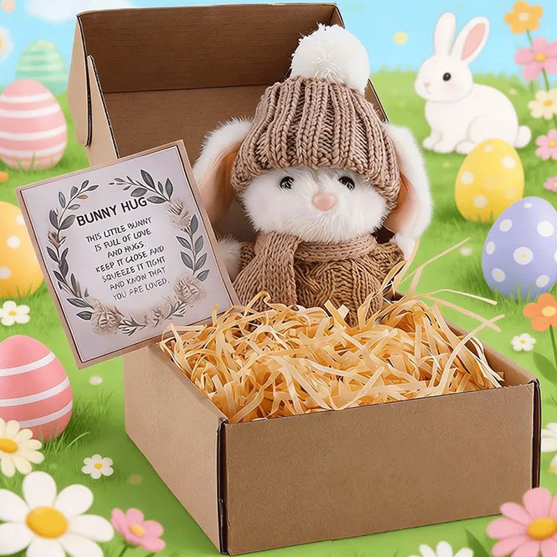 Pocket Bunny Hug Easter Gift