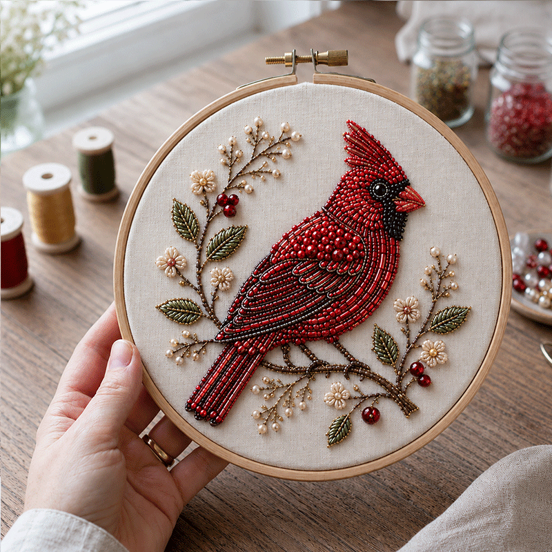 🪡DIY Bead Embroidery Kit