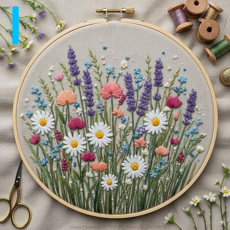 🔥49% Off Last Day - BUY 3 GET 1 FREE🌸Floral Series Hand Embroidery Kit (📦Buy 3 Free Shipping)