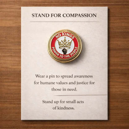 Stand for Compassion - "Be Good" & "Ice Out" Pins