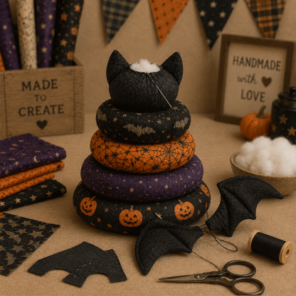 🎃 DIY Halloween Patchwork Sewing Kit