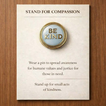 Stand for Compassion - "Be Good" & "Ice Out" Pins