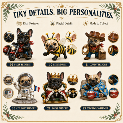 ⏰Limited Stock 50% OFF - 🎄🐶 2026 French Bulldog Advent Calendar – 24 Days of Frenchie Mischief(📦Buy 2 Free Shipping)