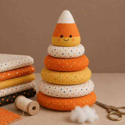 🎃 DIY Halloween Patchwork Sewing Kit