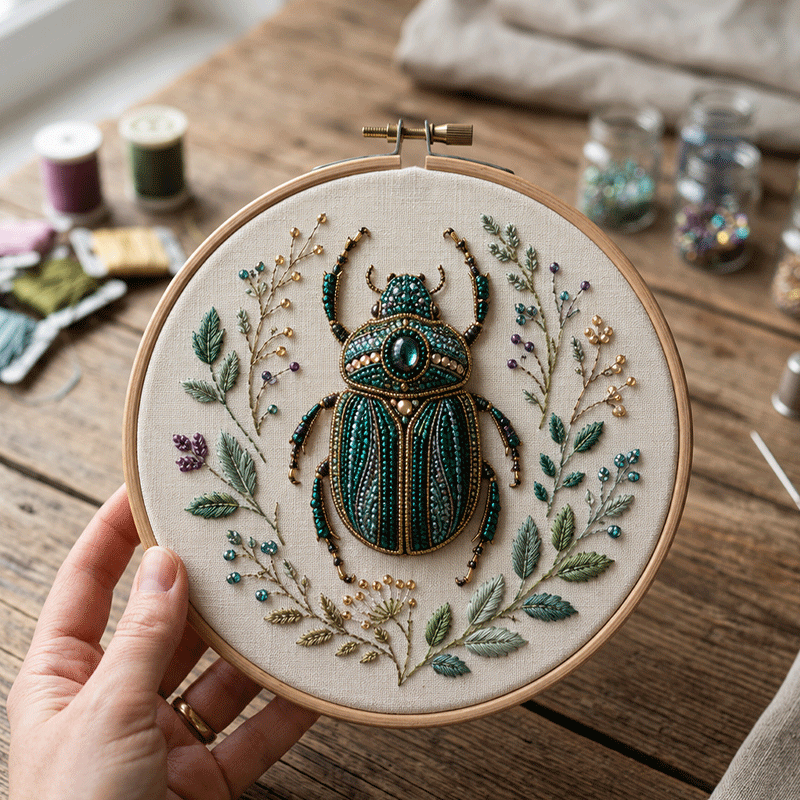 🪡DIY Bead Embroidery Kit