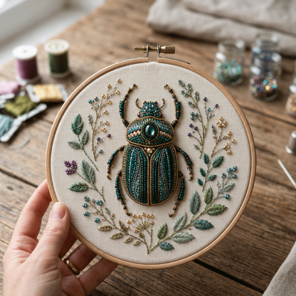 🪡DIY Bead Embroidery Kit