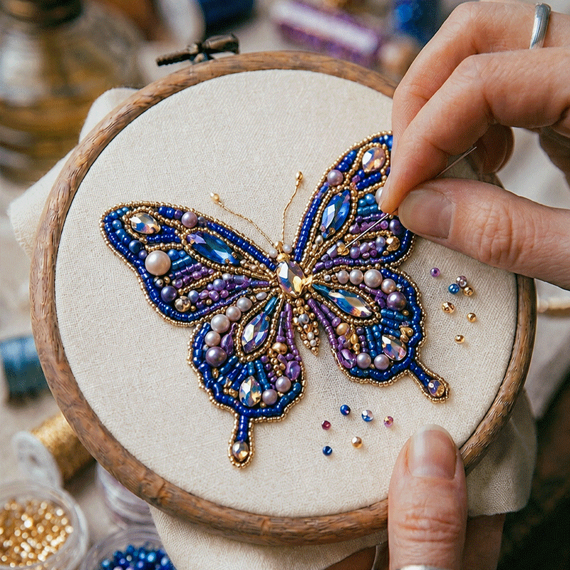 🪡DIY Bead Embroidery Kit