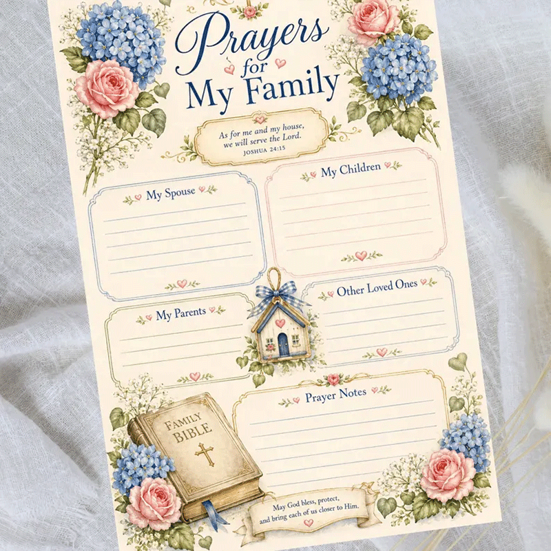 🔥50% Off Last Day - BUY 3 GET 1 FREE🔥Christian Prayer Journal Set