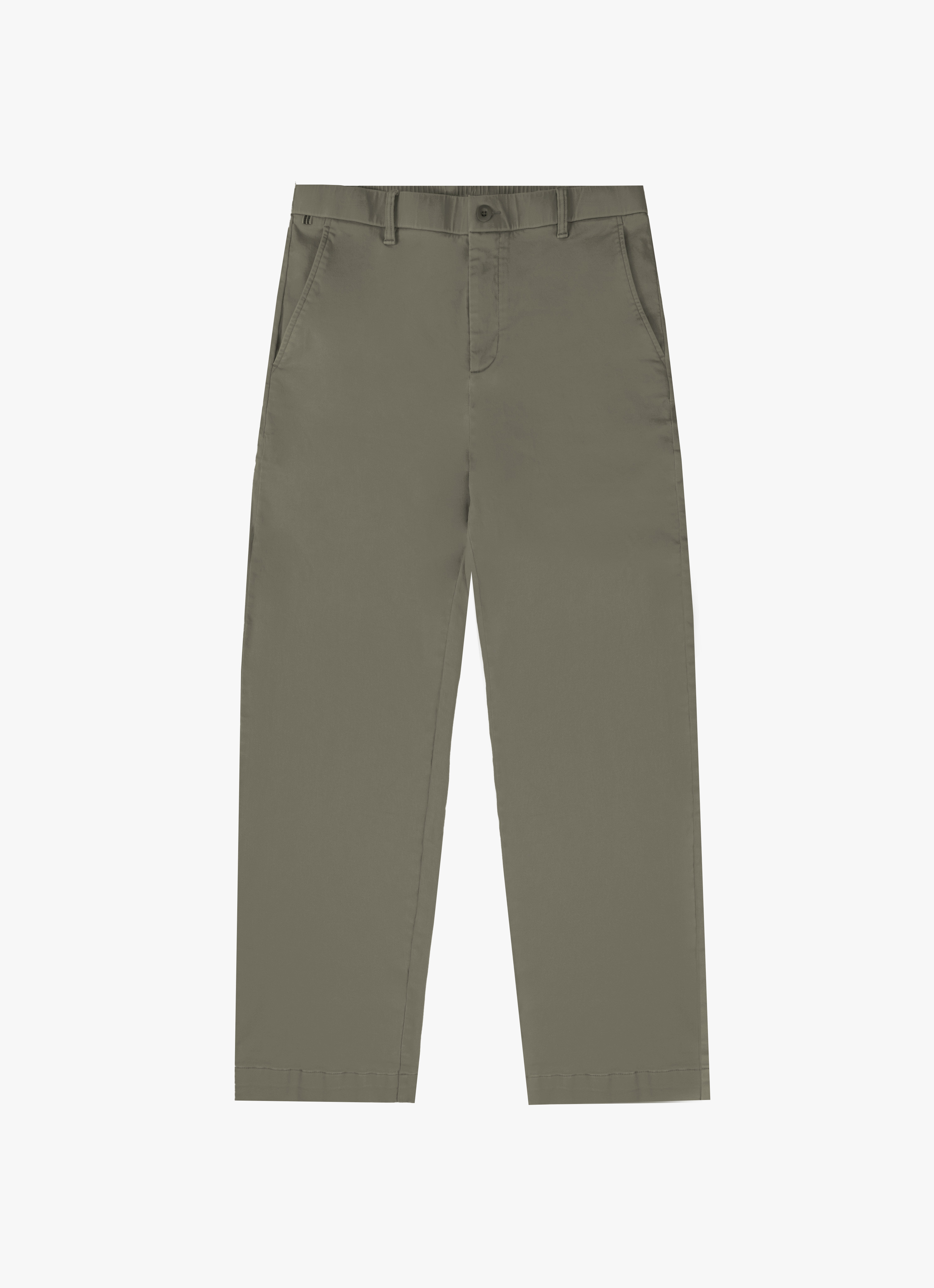 Stretch Straight Fit Trousers