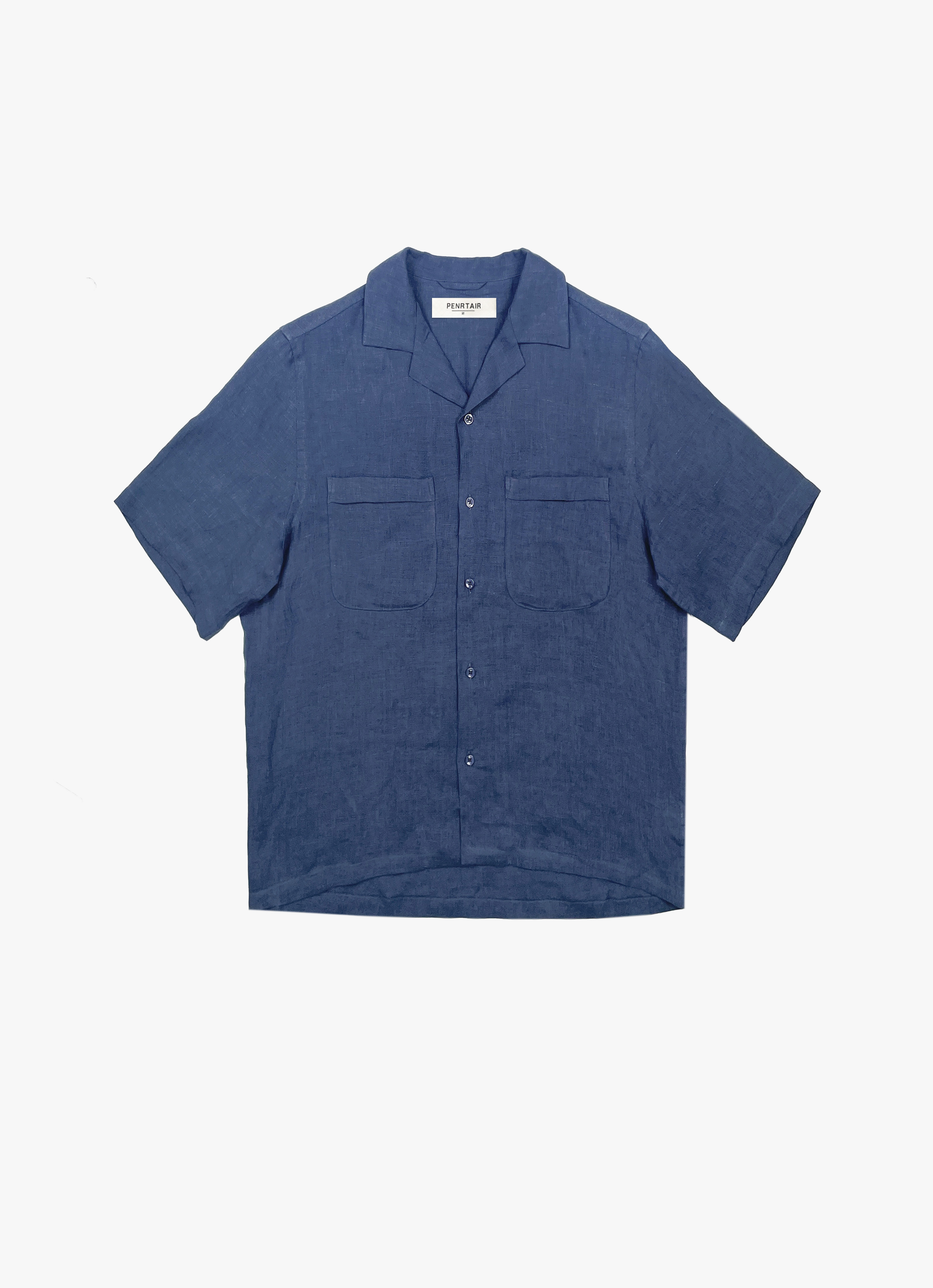 Windsor Collar Linen Shirt