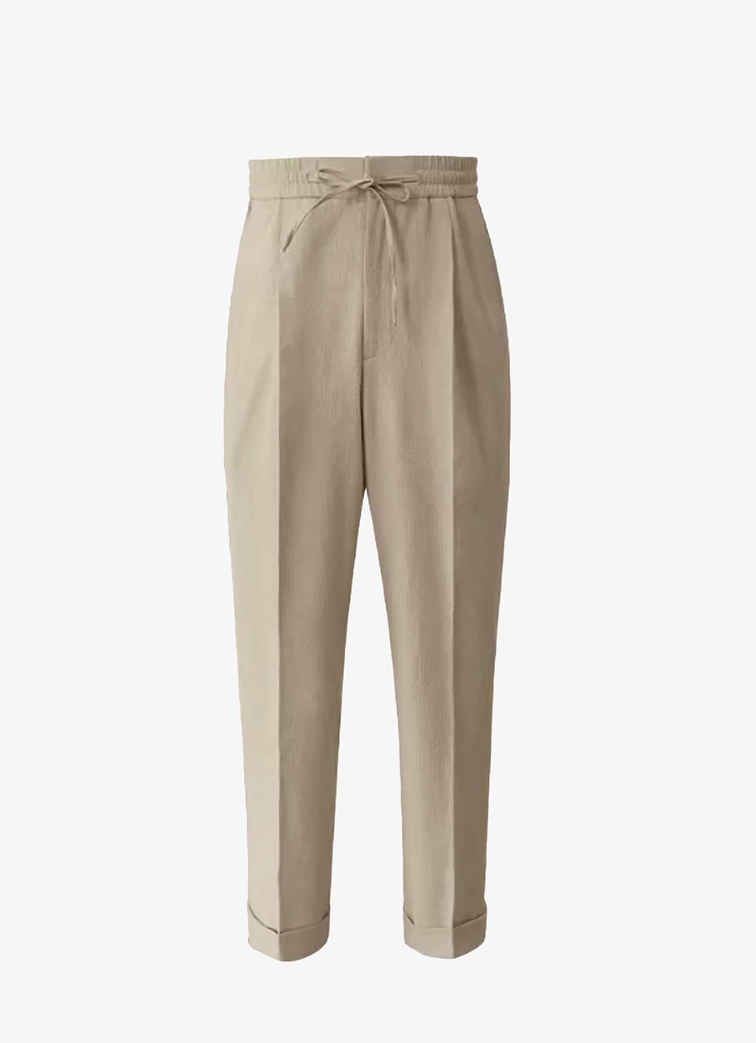 Linen Drawstring Trousers