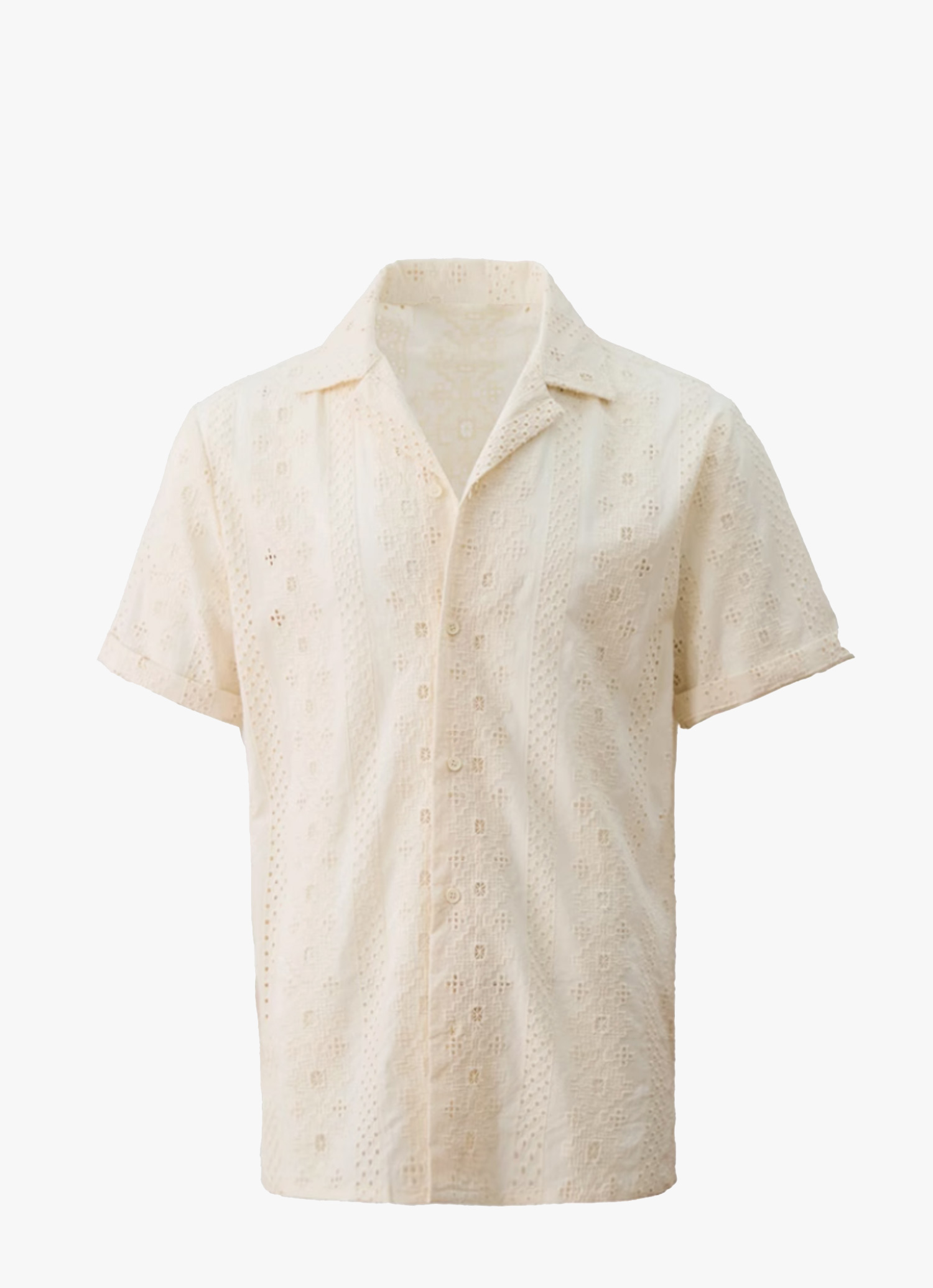 Breezy Jacquard Cuban Shirt