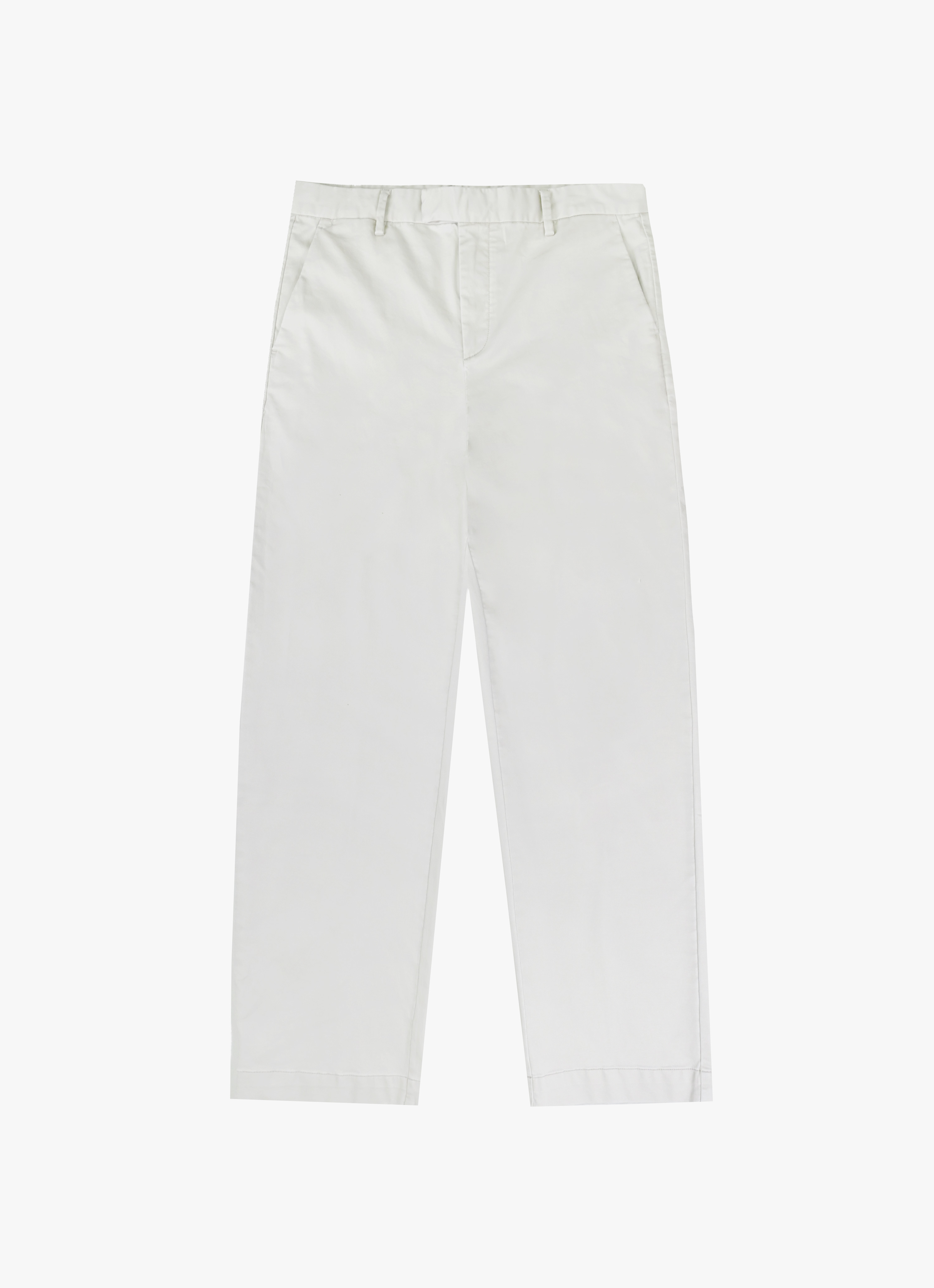 Tailored Stretch Cotton Trousers