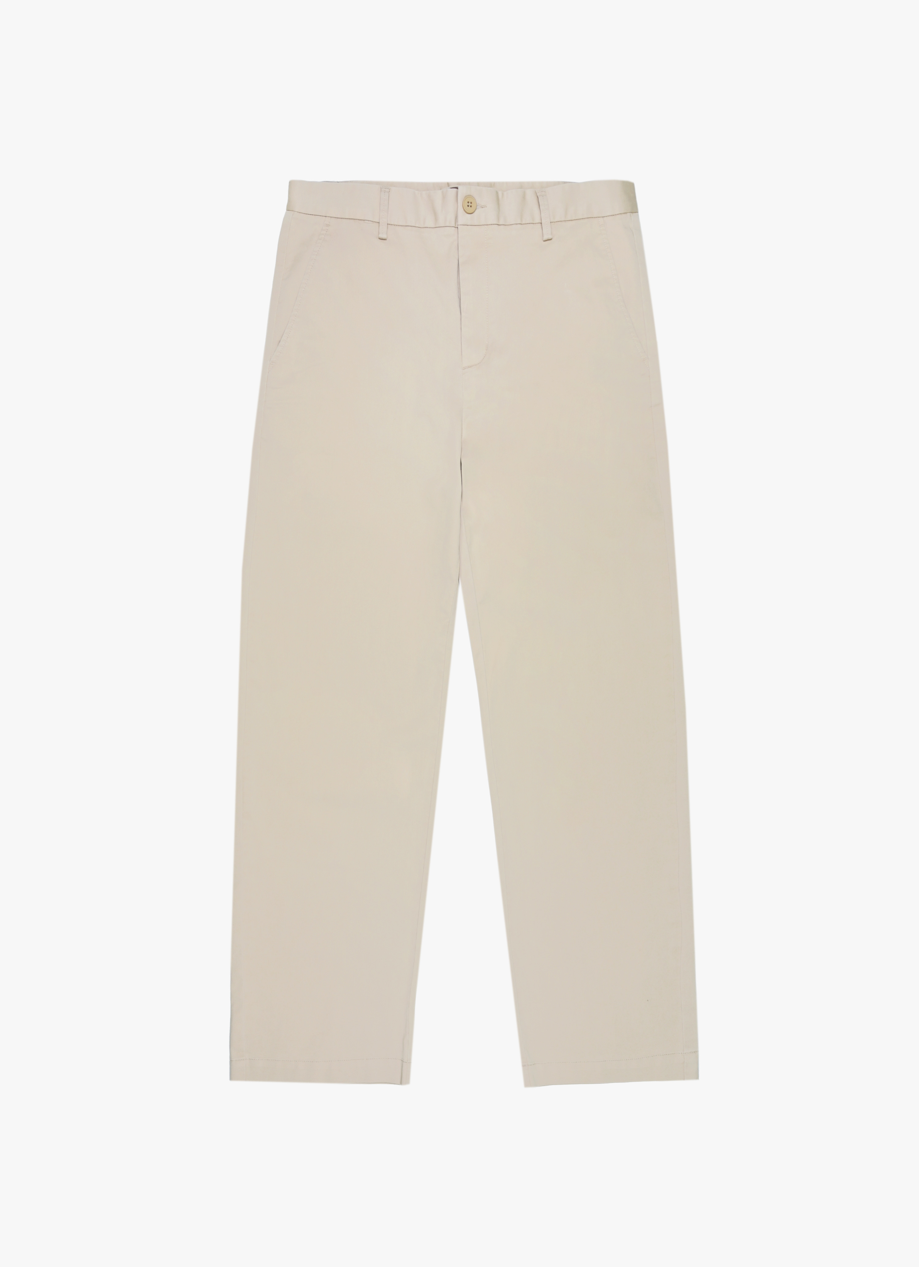 Minimal Drape Cotton Trousers