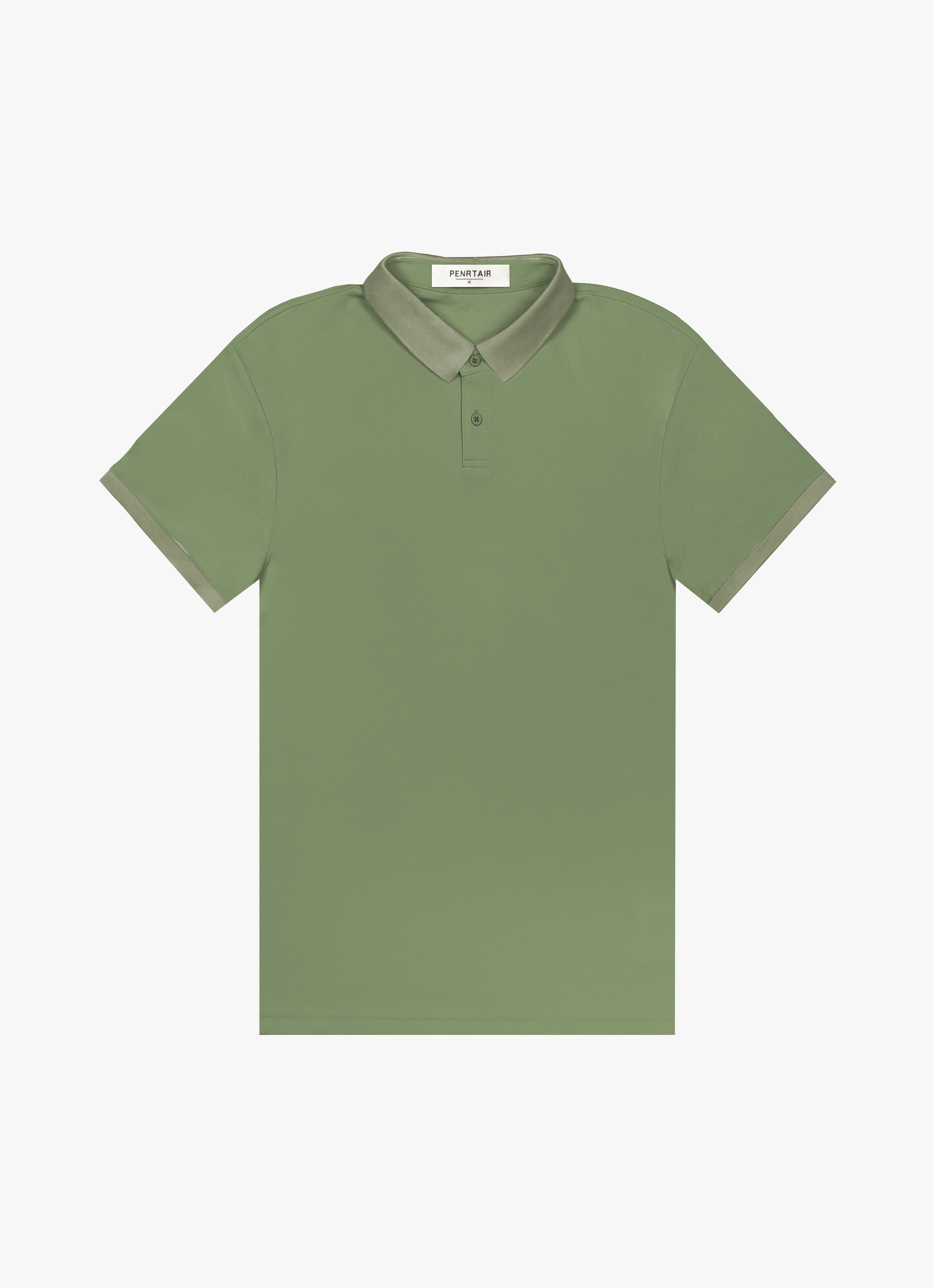 Retro Colorblock Knit Polo Shirt