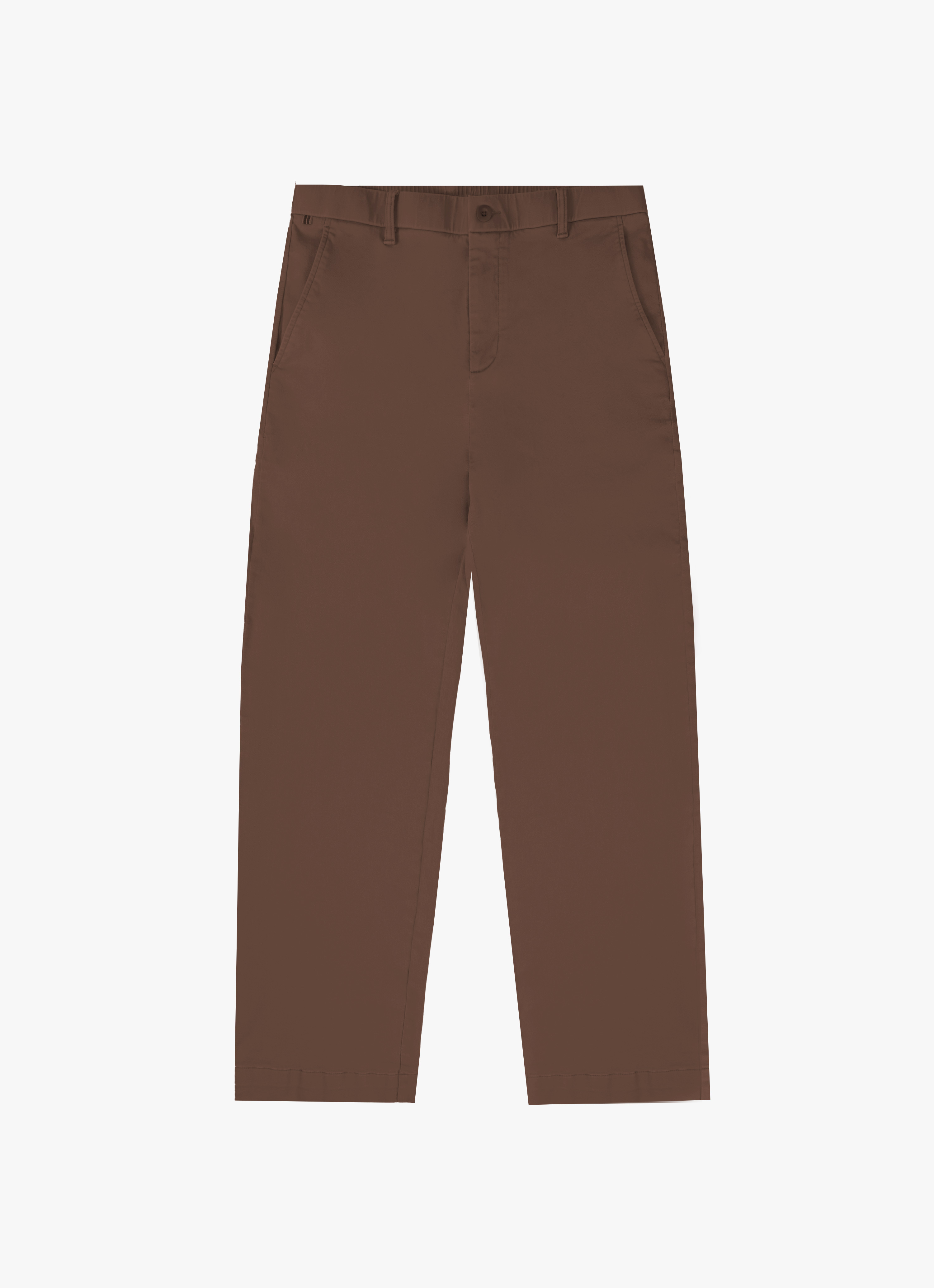 Stretch Straight Fit Trousers