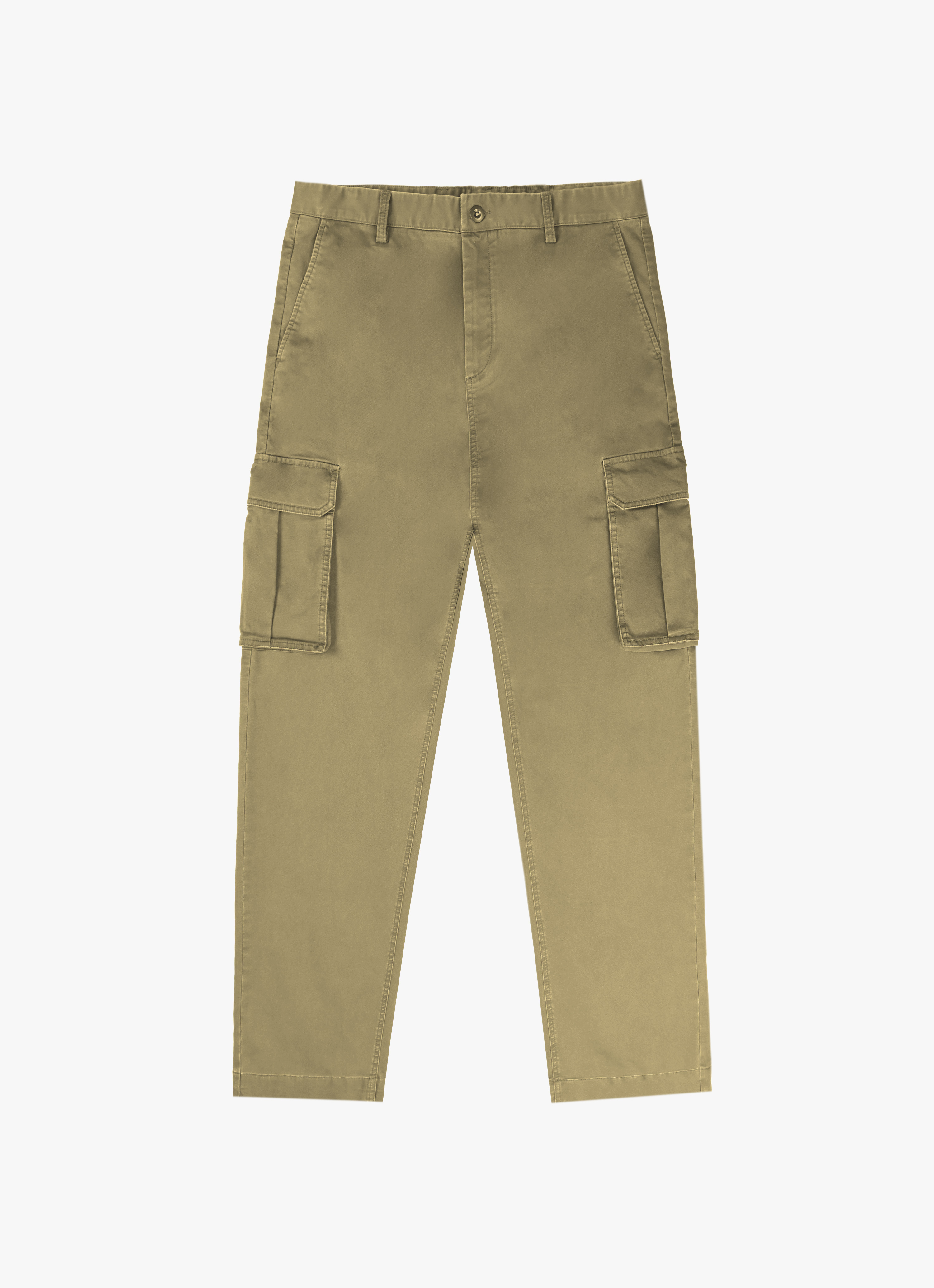 Utility Cotton Cargo Trousers