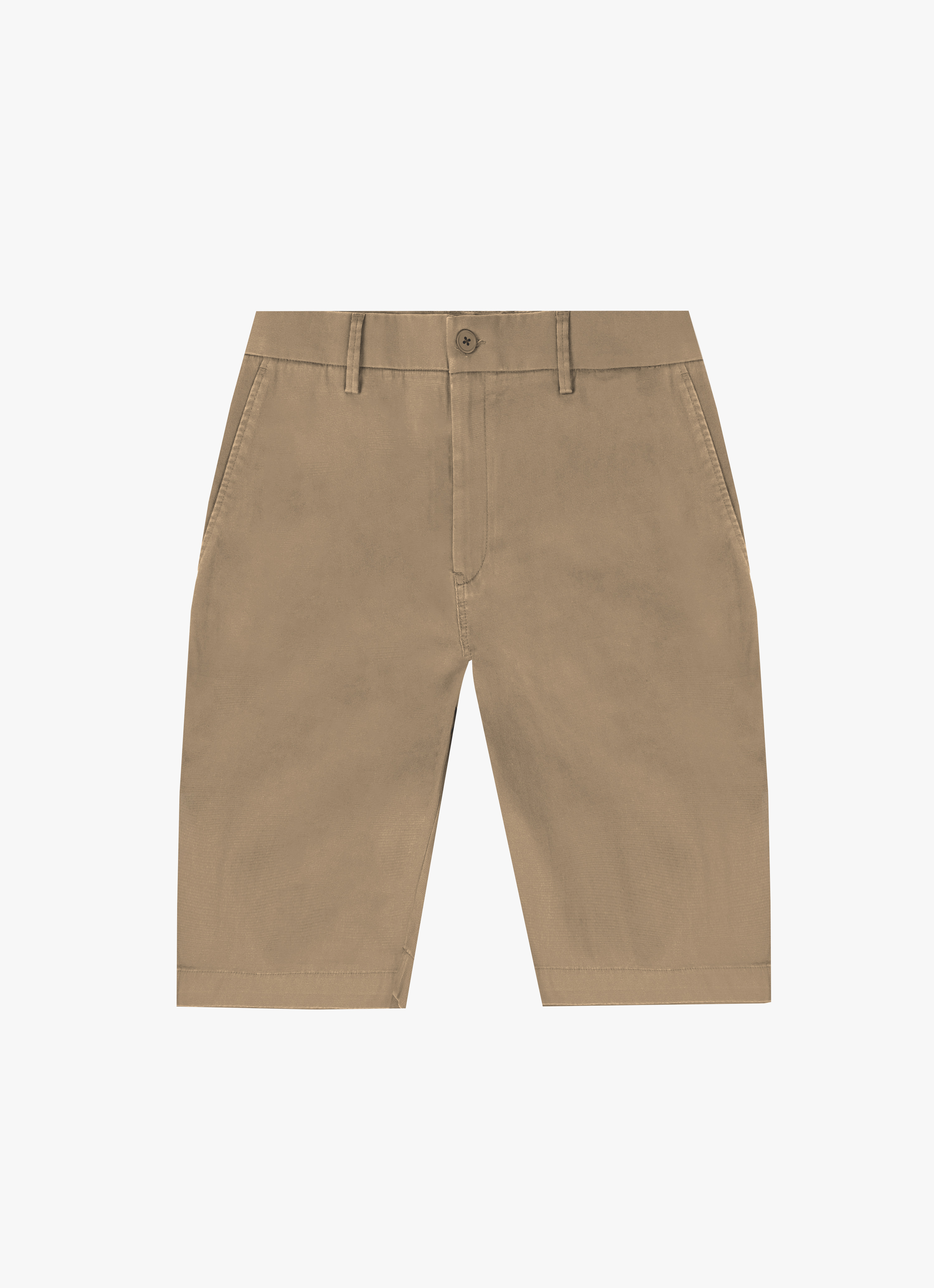 Stretch Cotton Tailored Shorts