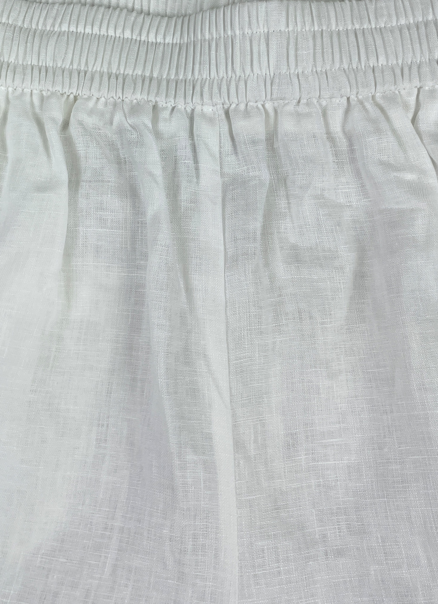 Tencel-Linen Elastic Shorts