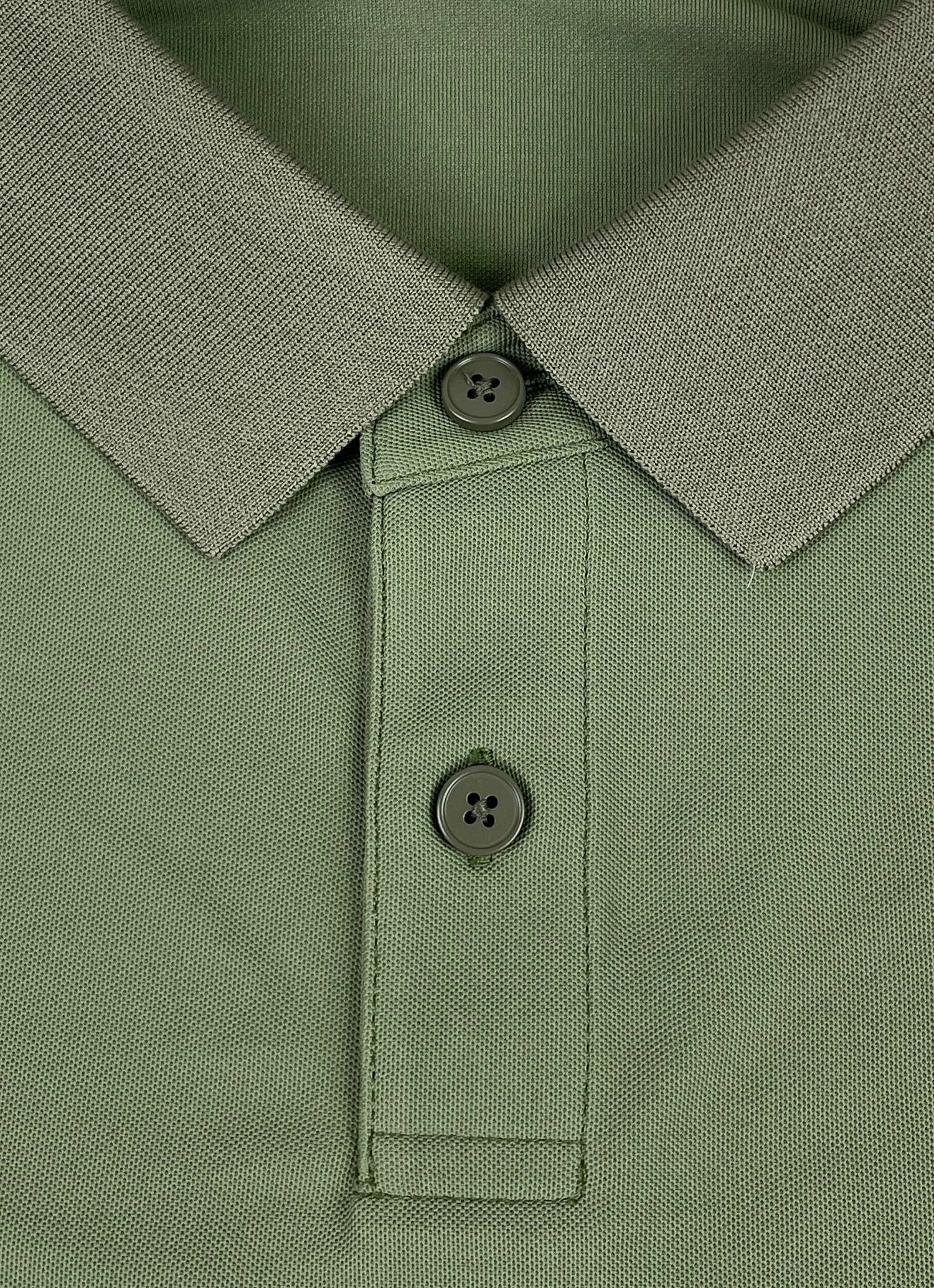 Retro Colorblock Knit Polo Shirt