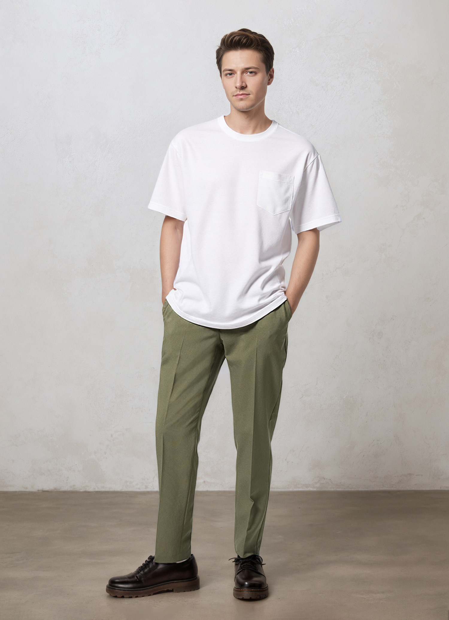 Oversized Pocket T-Shirt-Penrtair