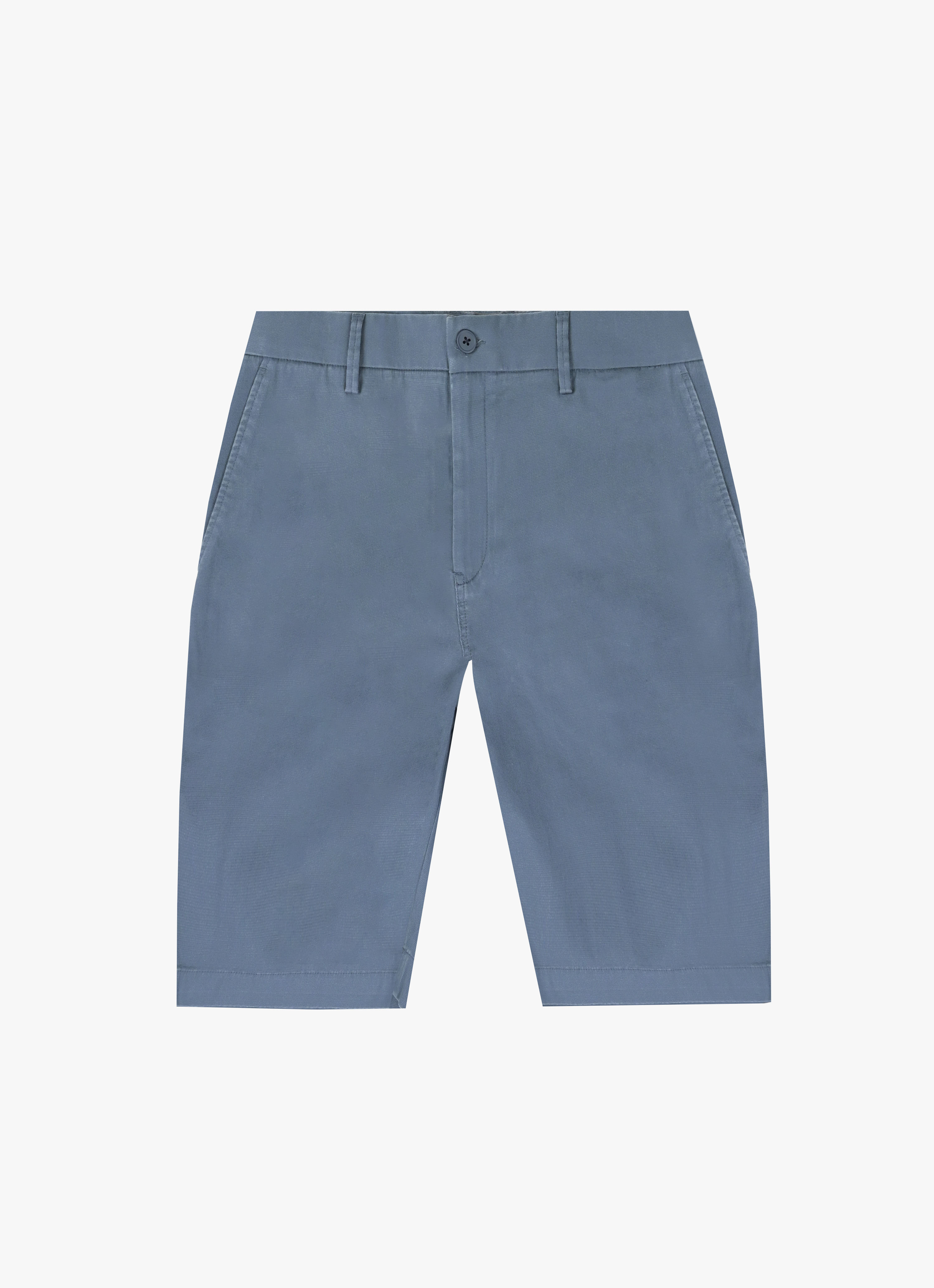 Stretch Cotton Tailored Shorts-Penrtair