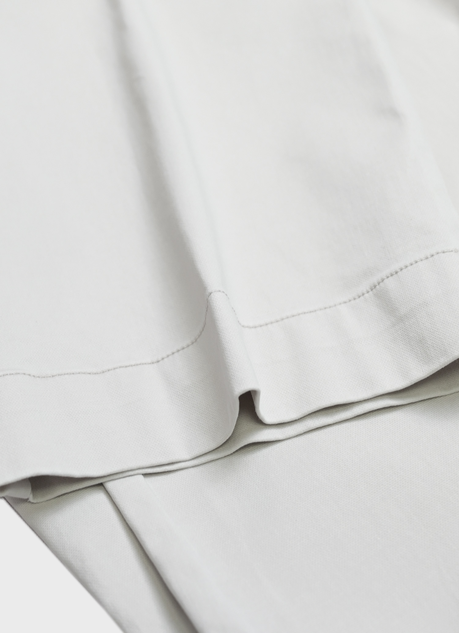 Tailored Stretch Cotton Trousers