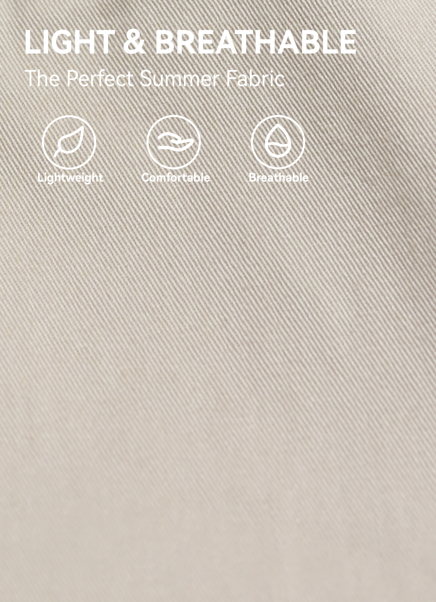 Minimal Drape Cotton Trousers